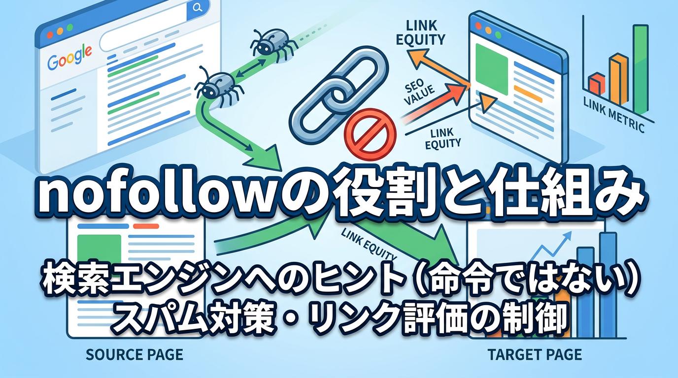nofollowの意味と基本的な仕組み
