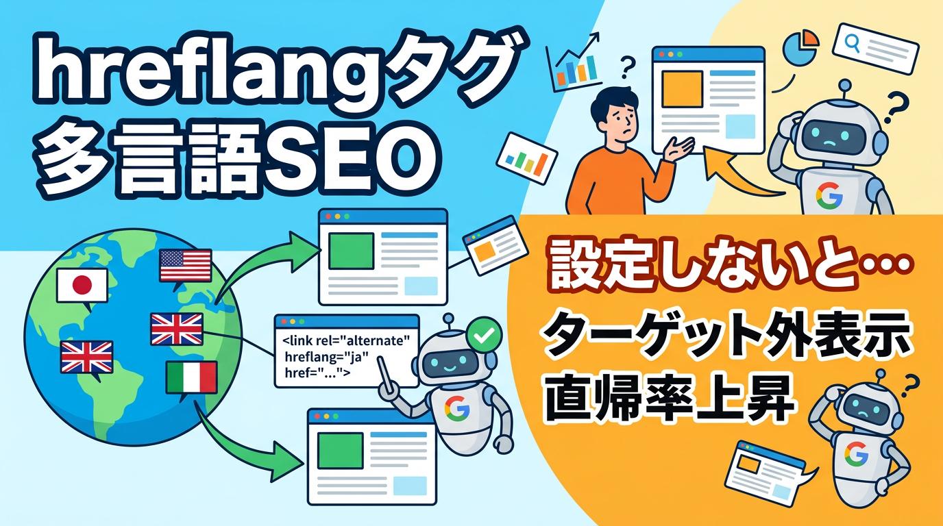 hreflangタグとは？多言語SEOにおける役割と必要性