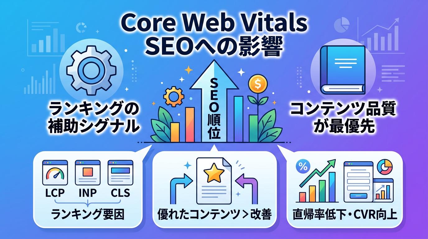 Core Web VitalsがSEOに与える影響