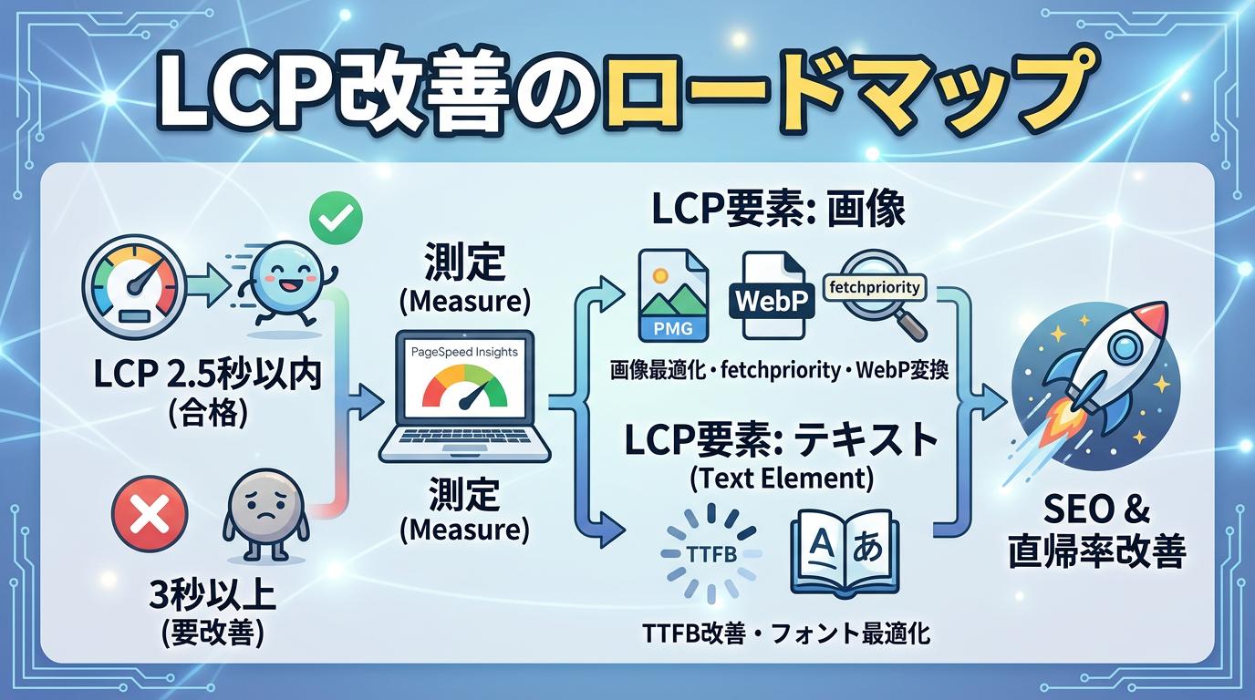 まとめ｜LCPを計測して今すぐ改善に取り組もう