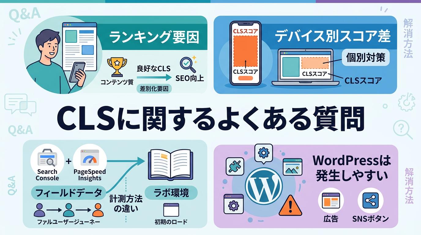 CLSに関するよくある質問
