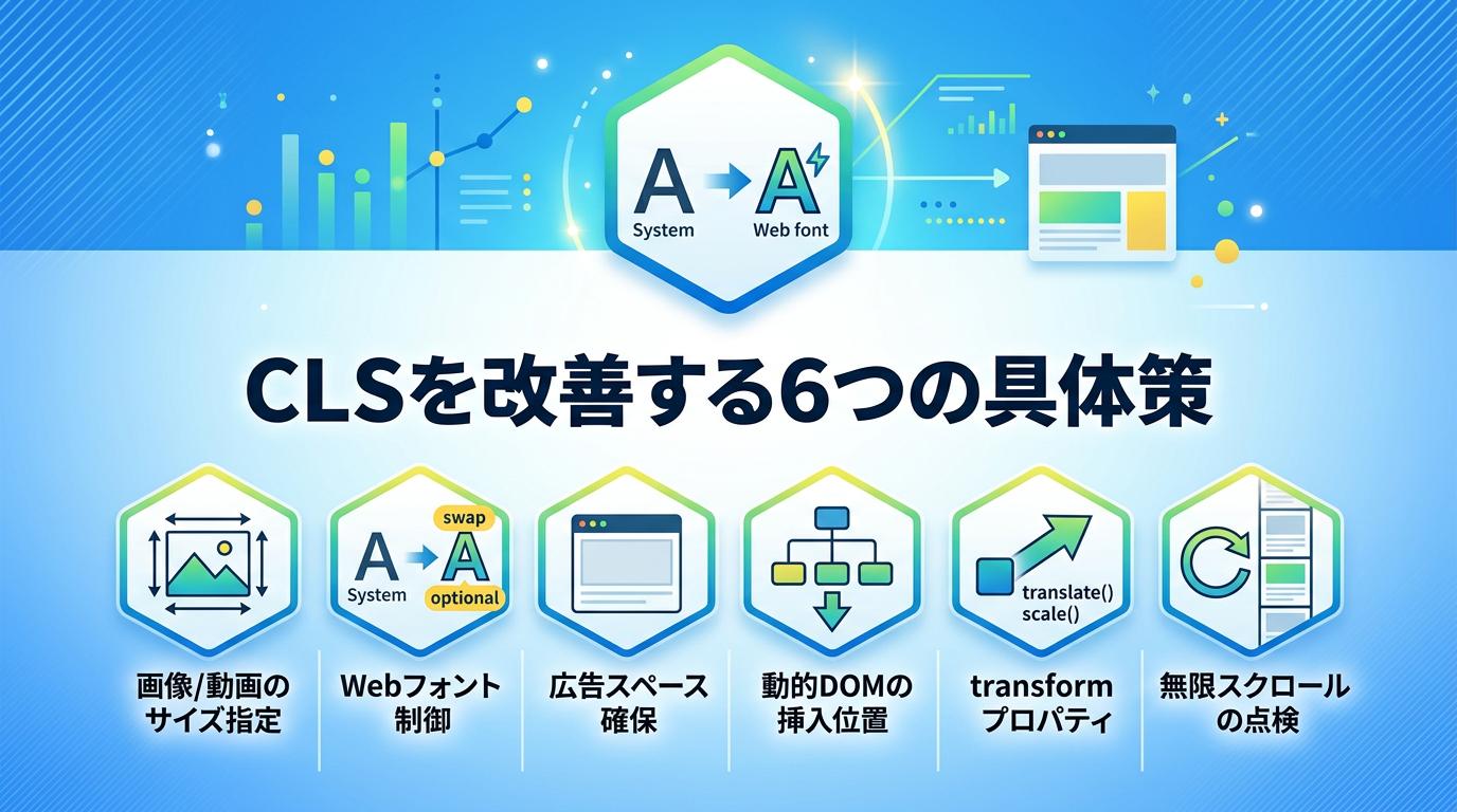 CLSを改善する6つの具体的な対策
