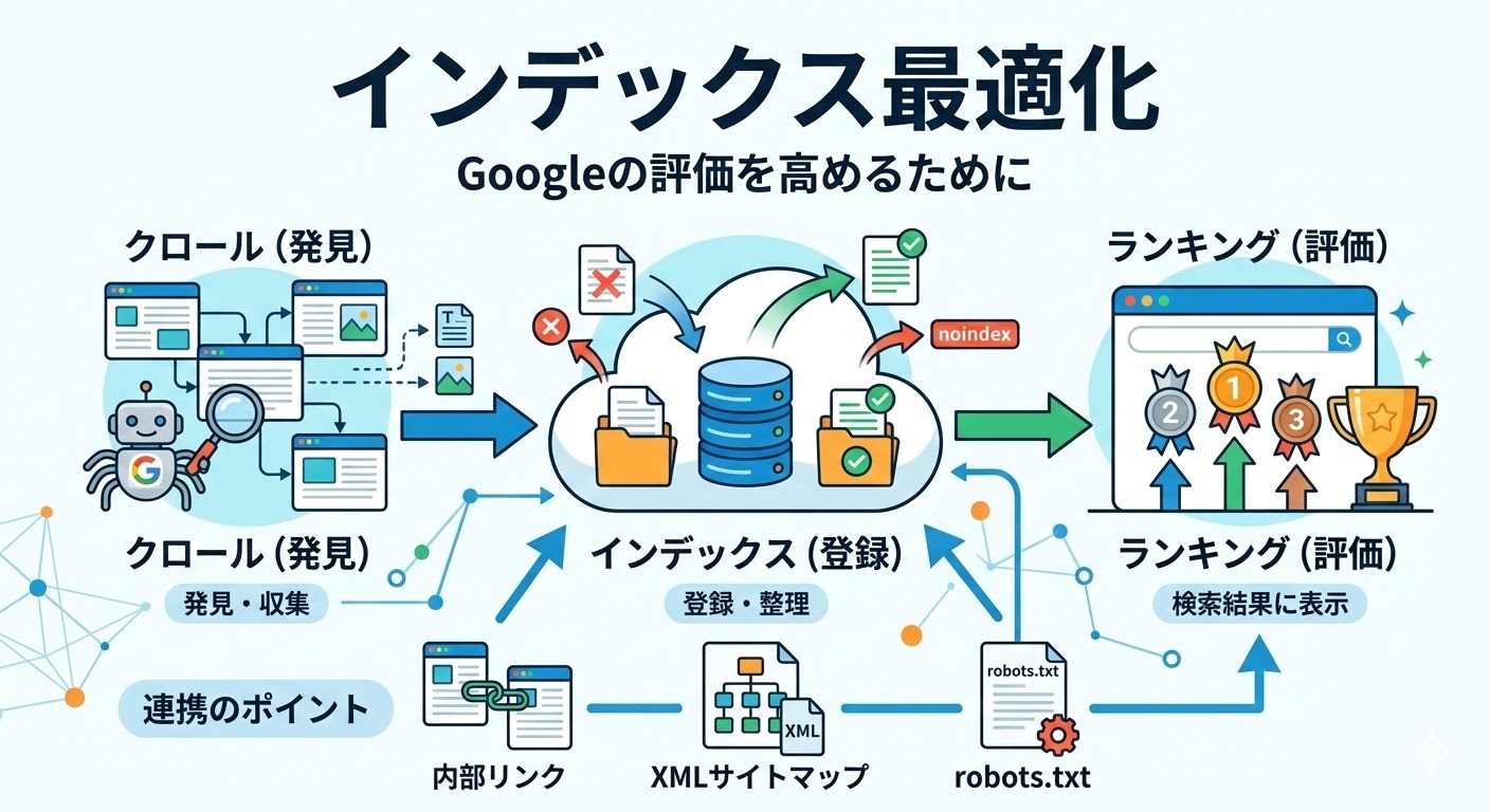 インデックス最適化とは何か｜Googleの評価との関係